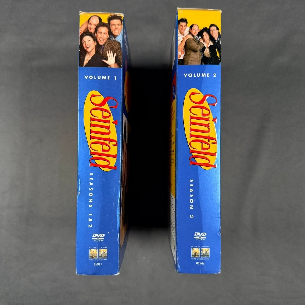 Seinfeld Seasons 1 2 3 DVD Multi Blue Box Set Comedy TV Show Collection - Picture 9 of 9